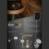 Электрическая печь SAWO TOWER TH3-60Ni2-WL-P (6,0 кВт, выносной пульт, встроенный блок мощности, нержавейка, пристенная)
